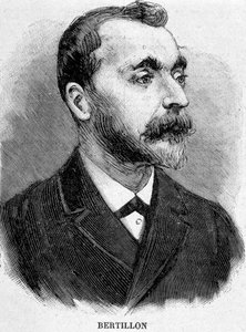Alphonse Bertillon (1853-1914), French scholar, creator of anthropometry. 作者 未知艺术家
