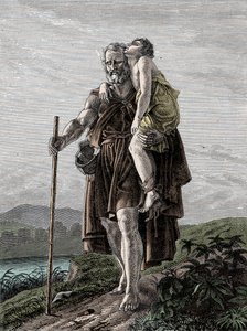贝利撒留 - 拜占庭将军贝利萨留 (Flavius Belisarius, 500-565) 作者 未知艺术家