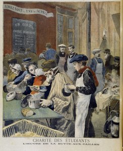 学生慈善机构，Butte aux Cailles 的作品 - 2 月 5 日的“Le petit journal” 作者 未知艺术家