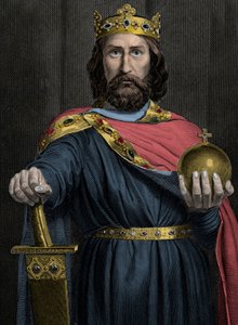 查理曼 (Charles I said the Great, Carolus Magnus, 742-814), 法兰克国王 - 查尔斯大帝, 法兰克国王