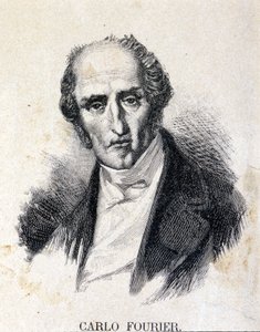 Charles Fourier (1772-1837)，法国哲学家和经济学家。 作者 未知艺术家