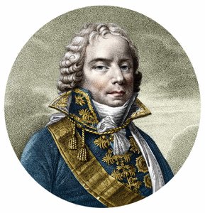 查尔斯-莫里斯-德-塔列朗-佩里戈德（1754-1838），法国政治家，19世纪的雕刻作品。 作者 未知艺术家