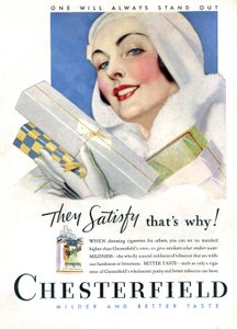 切斯特菲尔德香烟 作者 未知艺术家