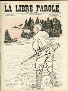 La Libre parole illustree" 封面 作者 未知艺术家
