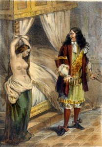 Donatien Alphonse Francois de Sade (1740-1814) 更为人所知的是 Marquis de Sade。 从 19 世纪初开始雕刻。 作者 未知艺术家