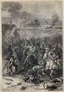 清教徒的赞美--19世纪为沃尔特-斯科特（1771-1832）的历史小说《苏格兰的清教徒》（老朽）绘制的插图。 作者 未知艺术家