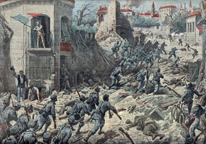 第一次世界大战：8 月 9 - 10 日的戈里齐亚（戈里茨）战役 作者 未知艺术家