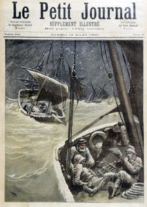 纽芬兰渔民 - 在 1892 年 3 月 19 日的“小杂志”中 作者 未知艺术家