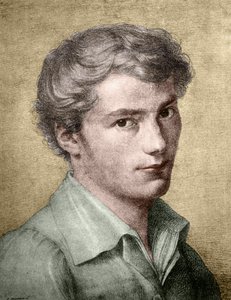Franz Schubert (1797 - 1828) young. 作者 未知艺术家
