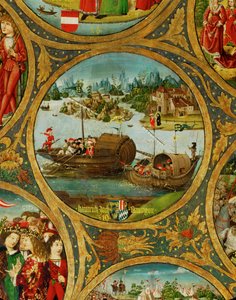 奥地利公爵海因里希二世（Heinrich II " Jasomirgott"），在前往十字军东征的途中 作者 未知艺术家