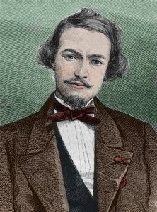 亨利-杜维耶（1840-1892），法国探险家--亨利-杜维耶肖像 东方学家，法国旅行家和地理学家 作者 未知艺术家