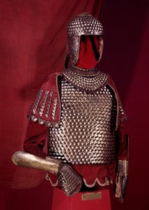 Hetmann Stanislas Jallonouski 的带有“Kavarena”鳞片的盔甲顶部 作者 未知艺术家