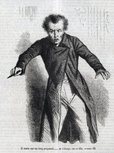 巴尔扎克（Honore de Balzac，1799-1850）的小说《旺达》的插图。 作者 未知艺术家