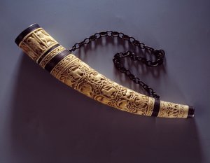 象牙奥利弗登上银。 1050-1100。 巴黎，卢浮宫博物馆 作者 未知艺术家