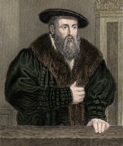 Johannes Kepler (Keppler) 1571-1630 - engraving - 19th century 作者 未知艺术家