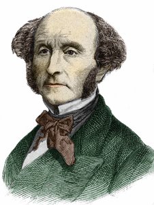 约翰-斯图尔特-米尔（1806 - 1873），英国哲学家和经济学家。 作者 未知艺术家