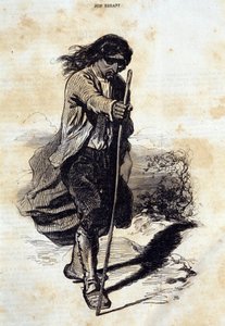 犹太教：犹太旅行商（流浪的犹太人）。 作者 未知艺术家