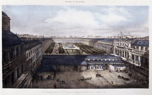 1828 年之前的皇家宫殿 作者 未知艺术家