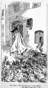 Legend of “” The Pied Piper of Hamelin”” 作者 未知艺术家