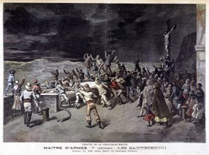 拯救者：在巴黎圣马丁门剧院，Jules Mary 和 Georges Grisier 的戏剧“Maître d