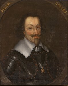 Matthias Gallas，坎波伯爵和卢塞拉公爵，奥地利将军 - Matthias Gallas（1584-1647），坎波伯爵，卢塞拉公爵，无名。 布面油画。 尺寸：65x55 厘米。 斯德哥尔摩国家博物馆 作者 未知艺术家