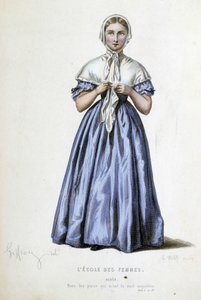 莫里哀女子学校：Agnès 作者 未知艺术家
