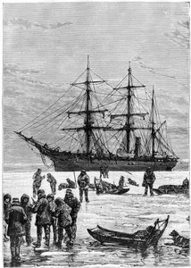 Nares Georges S., Un voyage à la mer polar, Paris: Hachette 作者 未知艺术家