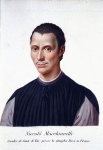 Niccolo di Bernardo dei Machiavelli (Nicolas Machiavel 作者 未知艺术家