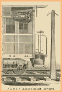 P E - J P Grugers 车站指示器 作者 未知艺术家