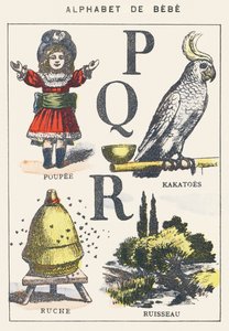 PQR：娃娃，柿子，蜂巢，流 作者 未知艺术家