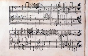 谱页，第1册 作者：Girolamo Cavazzoni 作者 未知艺术家