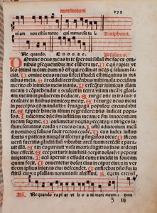 Castellini 的礼仪书“Liber Sacerdotalis”的页面 作者 未知艺术家