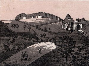 巴勒斯坦：Bethleem（伯利恒）城的景色。载于《世界图解168景》，无日期（19世纪末）。 作者 未知艺术家