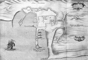 罗得岛计划（Rodos）——在《1621 年国王下令制定的黎凡特航行》中，1629 年编辑（路易十三勒贾斯特统治时期） 作者 未知艺术家