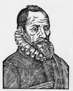 法国外科医生安布罗伊斯-帕雷（1509-1590）的画像 作者 未知艺术家