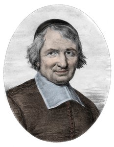 安托万-阿尔诺德（Antoine Arnauld dit le Grand Arnauld，1612-1694）的肖像，法国牧师、神学家、哲学家和数学家，扬森派成员（Portrait of Antoine Arnauld French Roman Catholic theologian, philosopher, and mathematician, one of the leadi 作者 未知艺术家