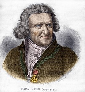 安托万-奥古斯丁-帕门蒂尔（1737-1813）的肖像，法国军事药剂师和农学家--载于《当代人》杂志，约在19世纪末。 作者 未知艺术家