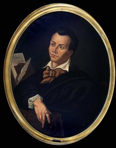 Portrait of Antonin Careme (1783 - 1833) cook - Painting, al. Fondation Escoffier 作者 未知艺术家