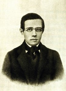 Bedrich Smetana (1824-1884) 的肖像，捷克作曲家和钢琴家 作者 未知艺术家