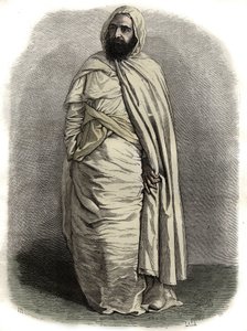 Ben Mahi Ed Din Abd El Kader (Abd El-Kader) (1808 - 1883) ABDELKADER，马斯卡拉的埃米尔，军事和宗教领袖， - Ben Mahi Ed Din Abd El Kader (Abd El-Kader) (1808-1883) Emir Algerien - 的肖像。 作者 未知艺术家