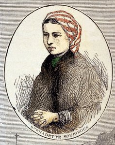 Portrait of Bernadette Soubirous (1844-1879). 作者 未知艺术家