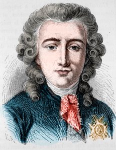 法国政治家查尔斯-亚历山大-德-卡隆的肖像（1734-1802）--载于亨利-马丁的《法国历史》中 作者 未知艺术家