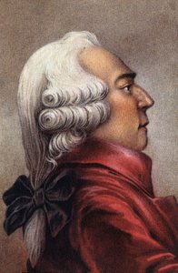 法国化学家克洛德-贝尔托莱伯爵的肖像。 作者 未知艺术家