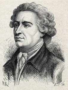 埃德蒙-伯克（1729-1797）的画像，爱尔兰政治家和哲学家。 作者 未知艺术家