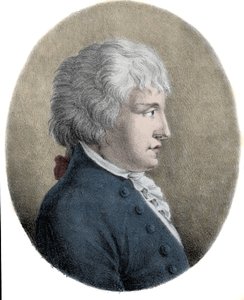 Giovanni Battista Pergolesi (Jean Baptiste Pergolese, Jean-Baptiste) (1710 - 1736)，意大利作曲家的肖像。 19 世纪的雕刻。 作者 未知艺术家