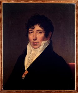 肖像 Girolamo Crescentini (1762-1846) 意大利歌手castrato (castrat) 匿名绘画。 19 世纪。 博洛尼亚市民书目博物馆 作者 未知艺术家
