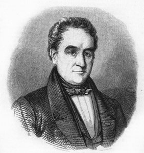 亨德利克-托伦斯1780-1856年的画像。荷兰诗人。 作者 未知艺术家