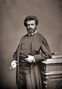 Henri Victor Regnault (1810 - 1878)的肖像，约1860年。 作者 未知艺术家
