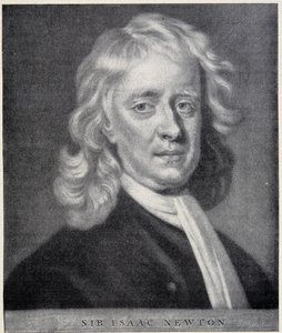 艾萨克·牛顿 (Isaac Newton) 的肖像与柏林天文台保存的原件非常接近。 作者 未知艺术家