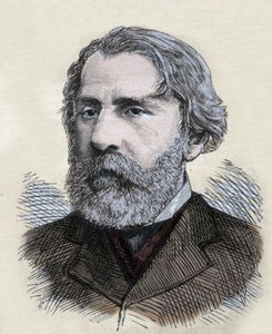 伊万-屠格涅夫（Turgenev）的画像 作者 未知艺术家